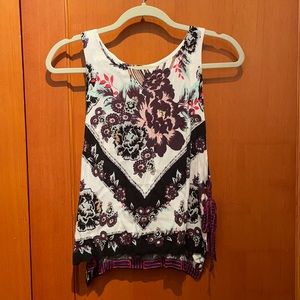 Free People open side blouse